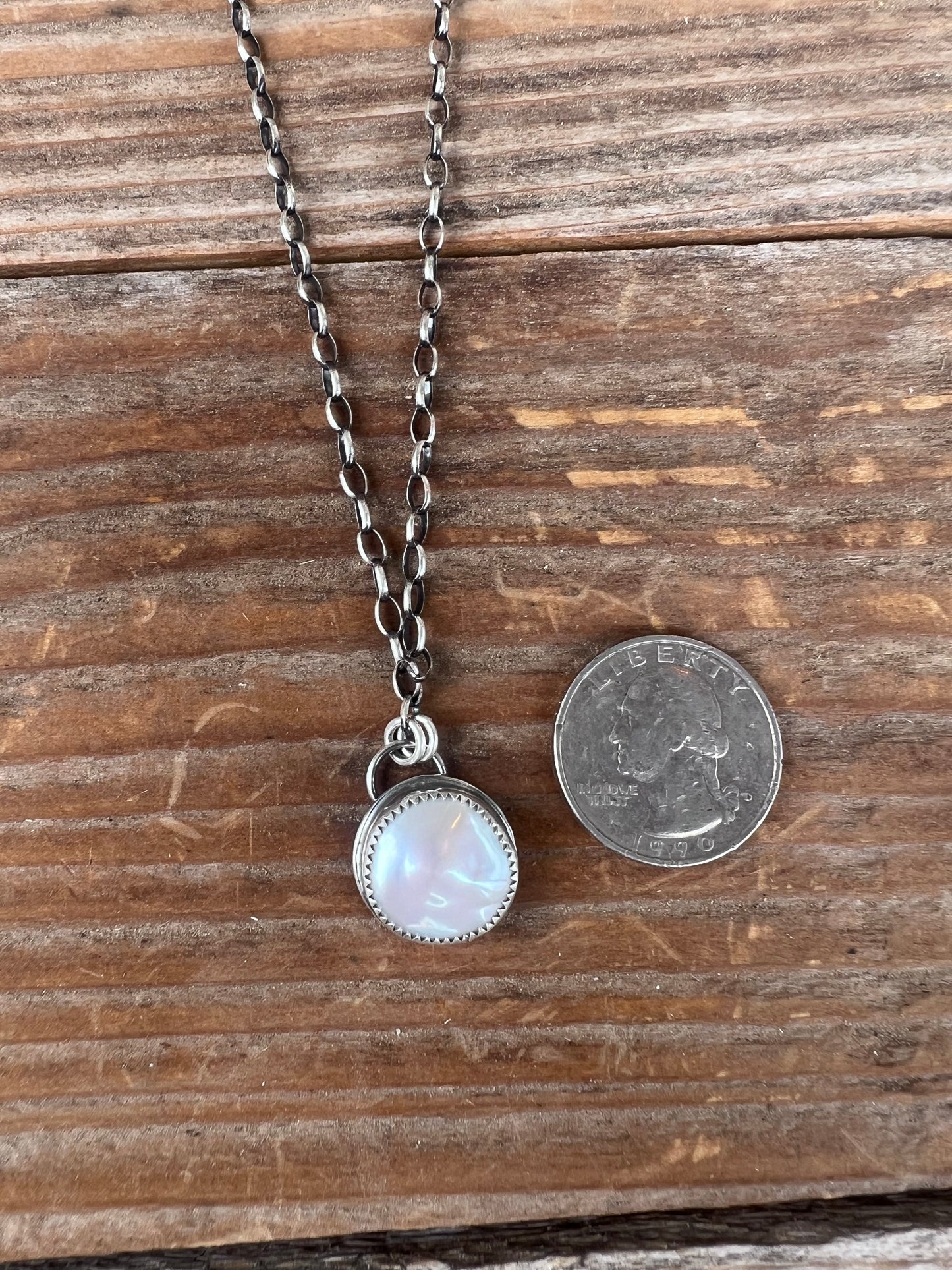 Freshwater Pearl Drop Necklace