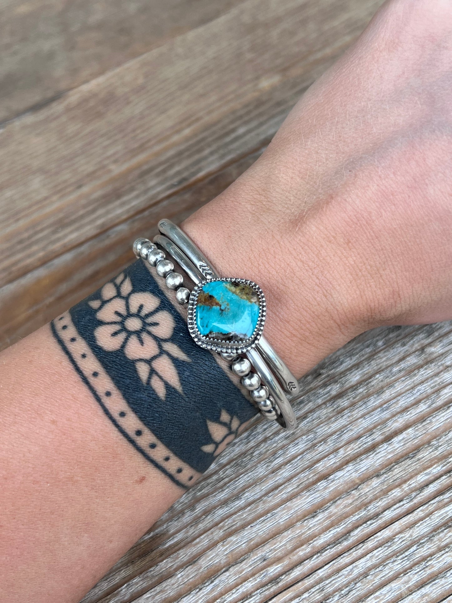 Turquoise Stacker Cuff