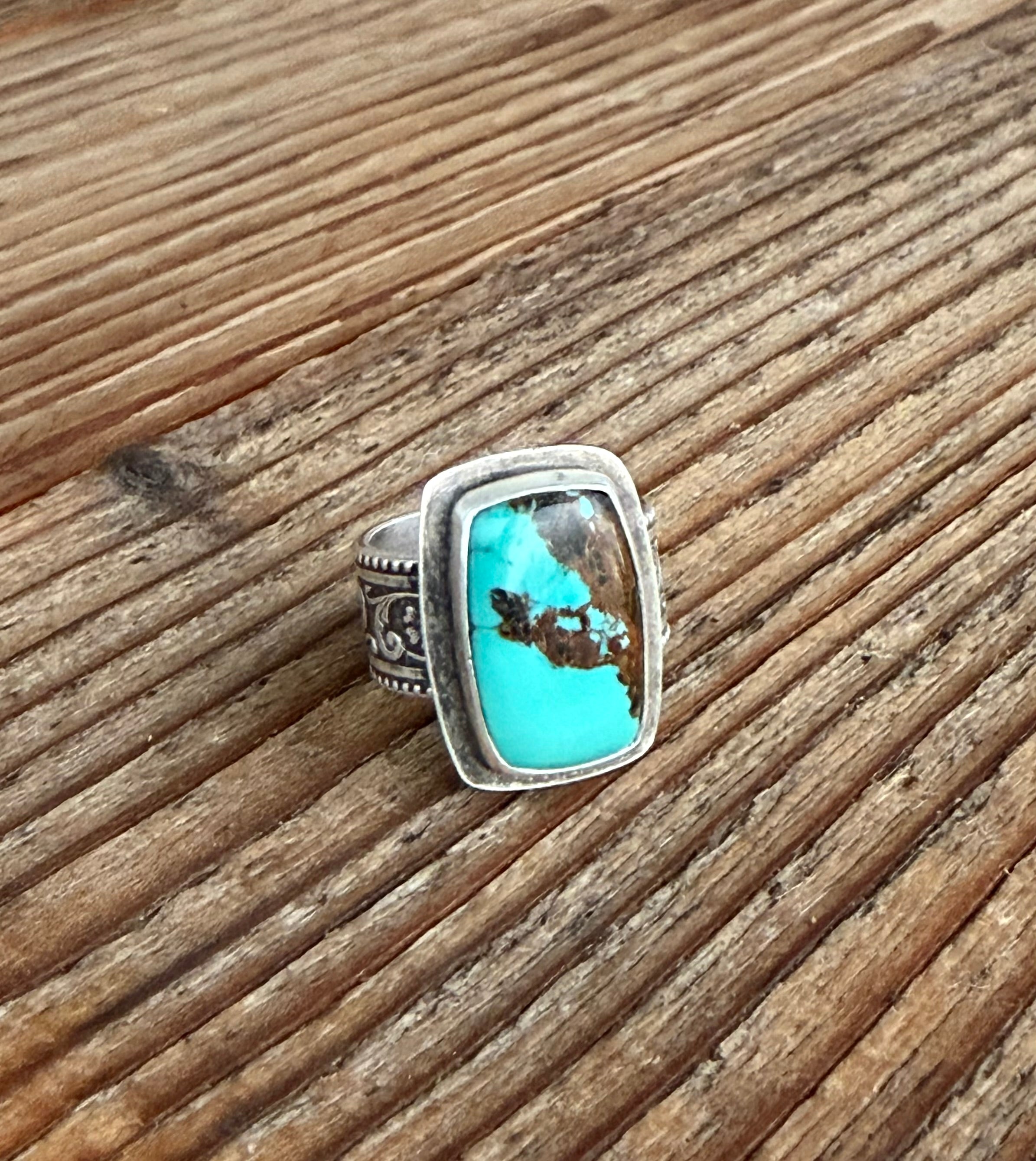 Blue Moon Ring – Ramblin Rose Silver