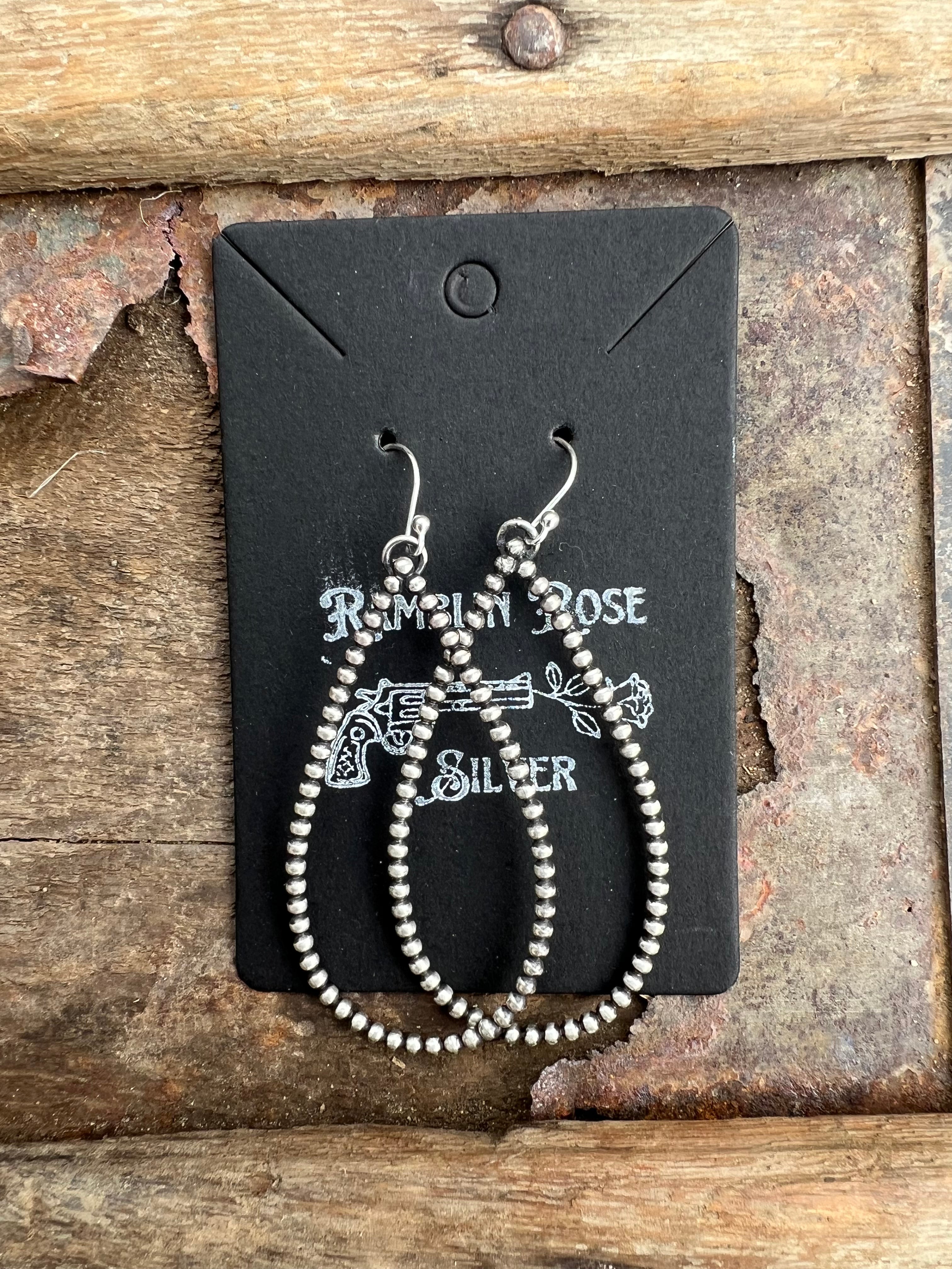 Rhinestone Rope Earrings – Turbo's Sawdust LLC