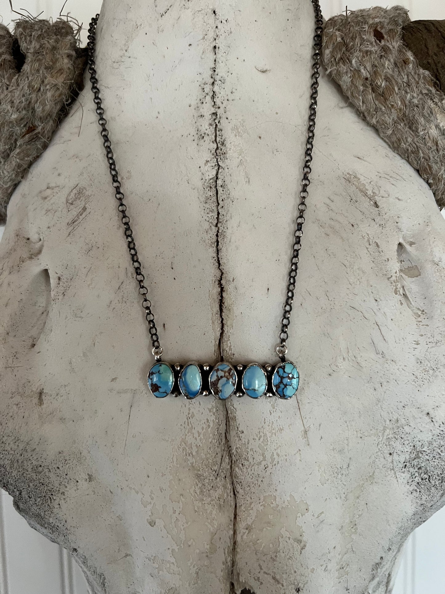 Golden Hills Bar Necklace