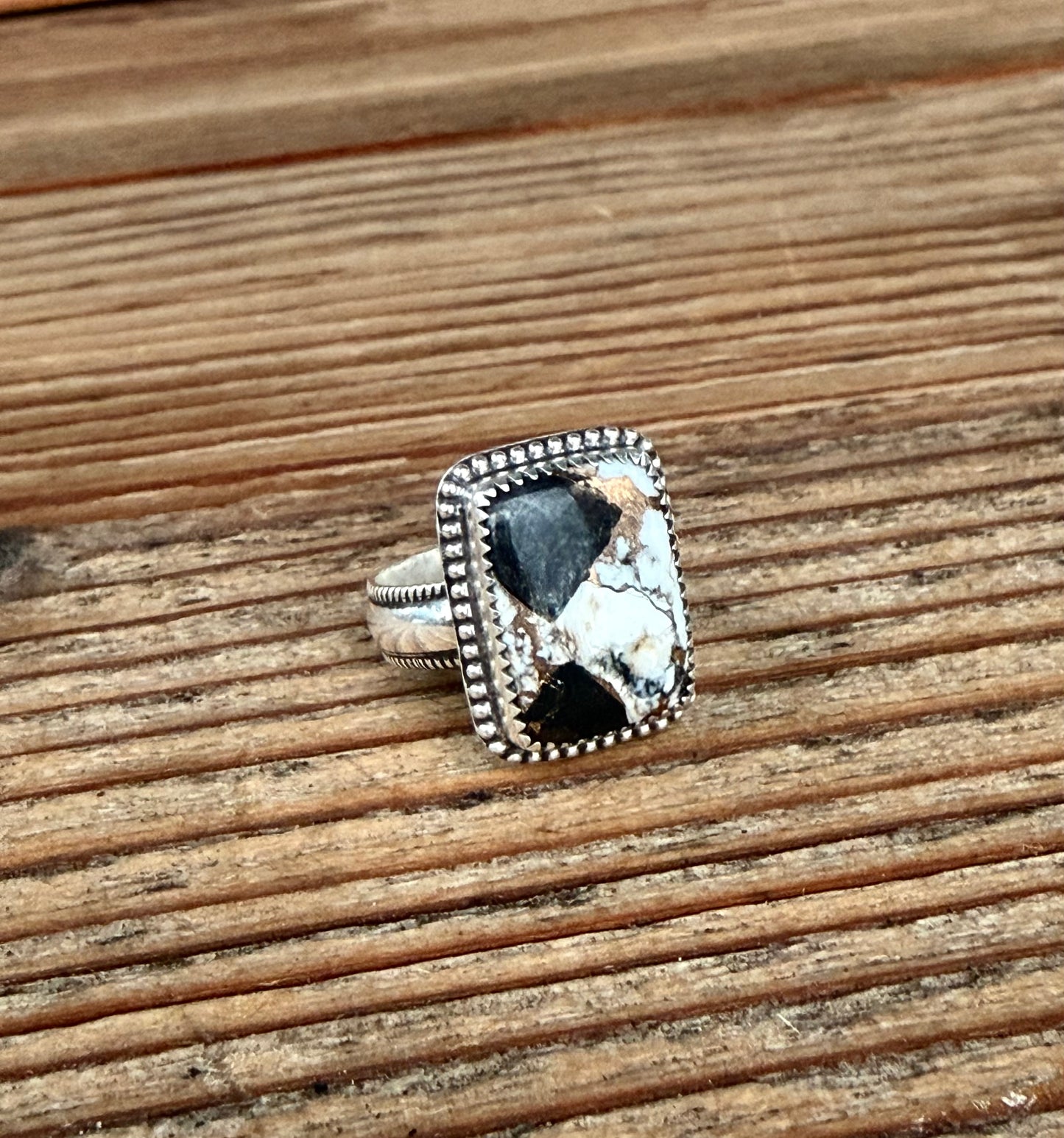 White Buffalo Ring