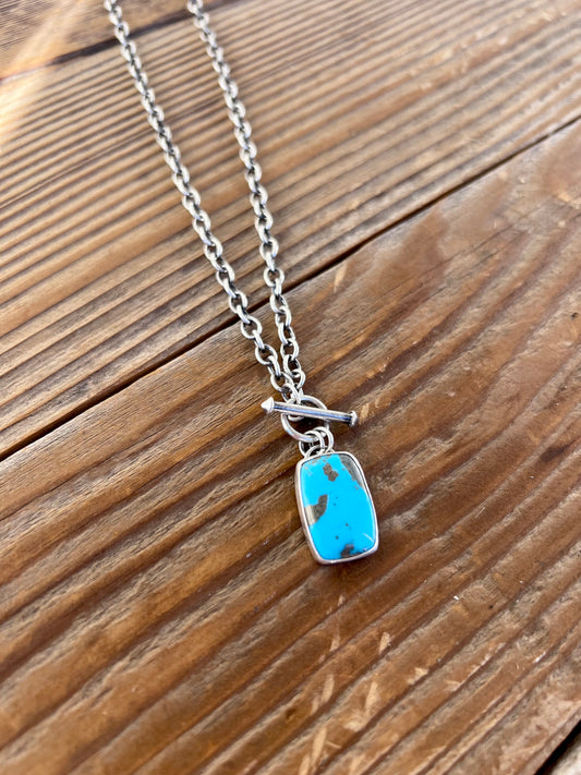 Nacozari Turquoise Toggle Pendant