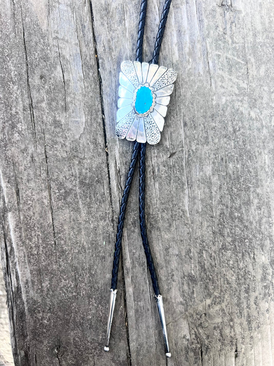 Vintage Turquoise Bolo