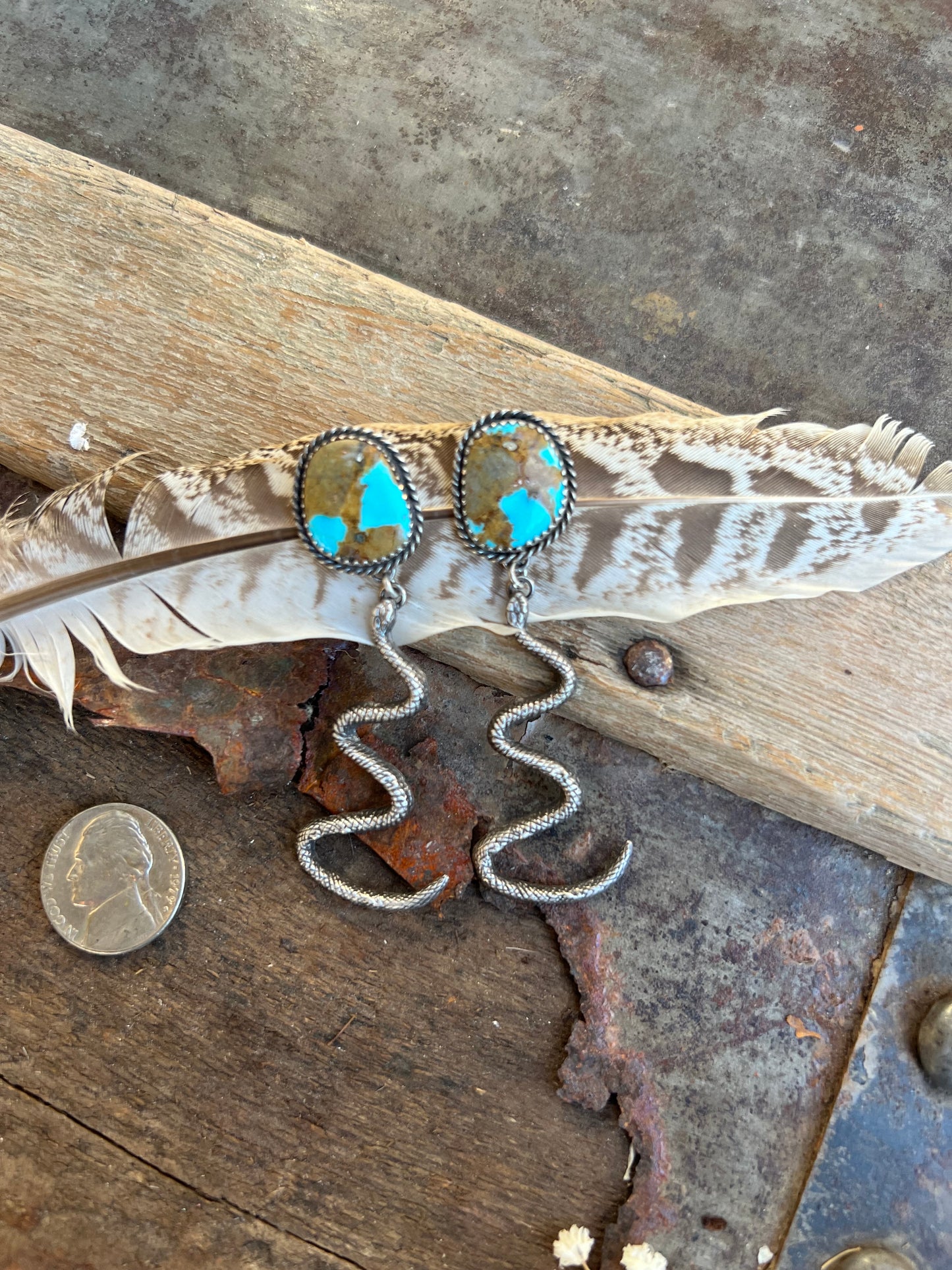 Transformation Turquoise Earrings