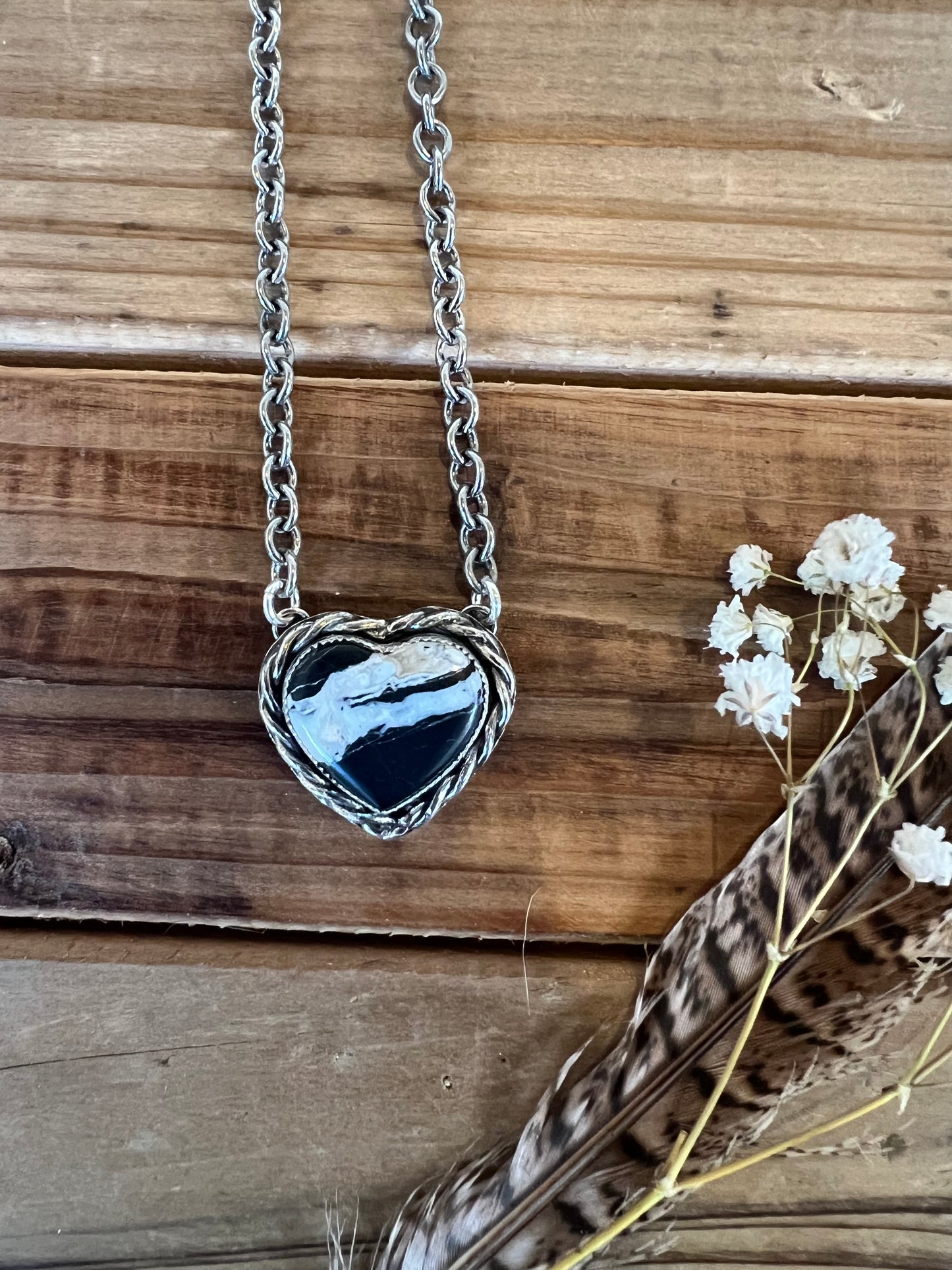 The Harley Heart Necklace